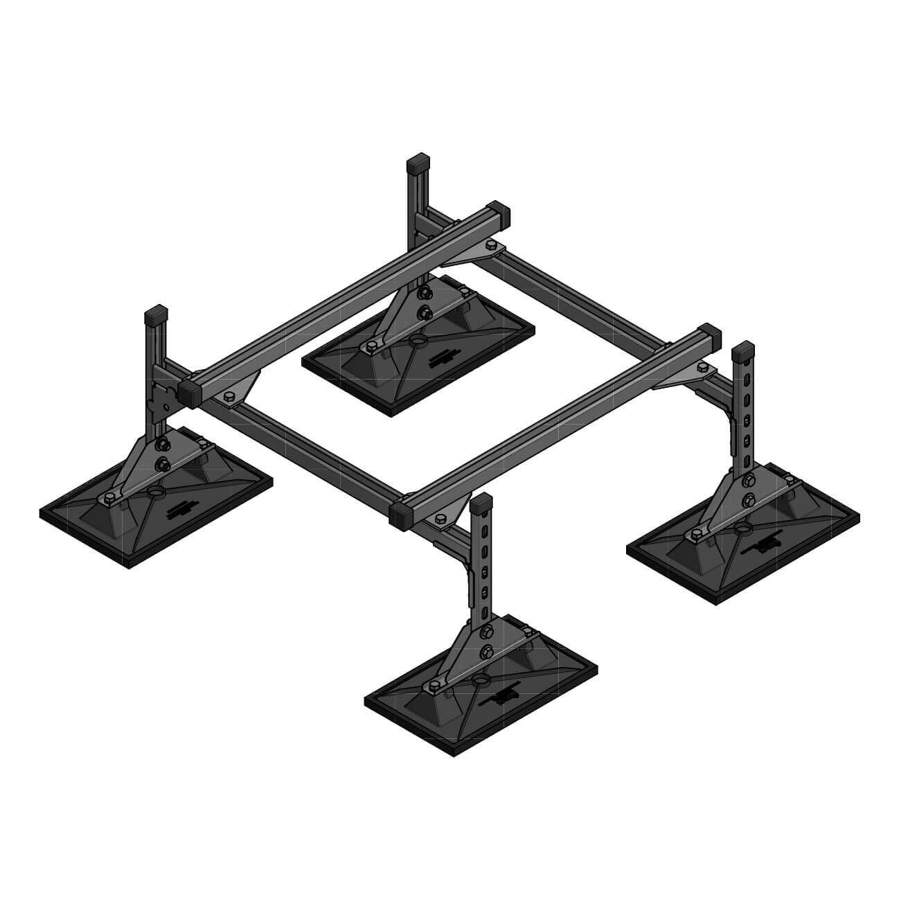 Mechanical Unit Support-HD-Rails