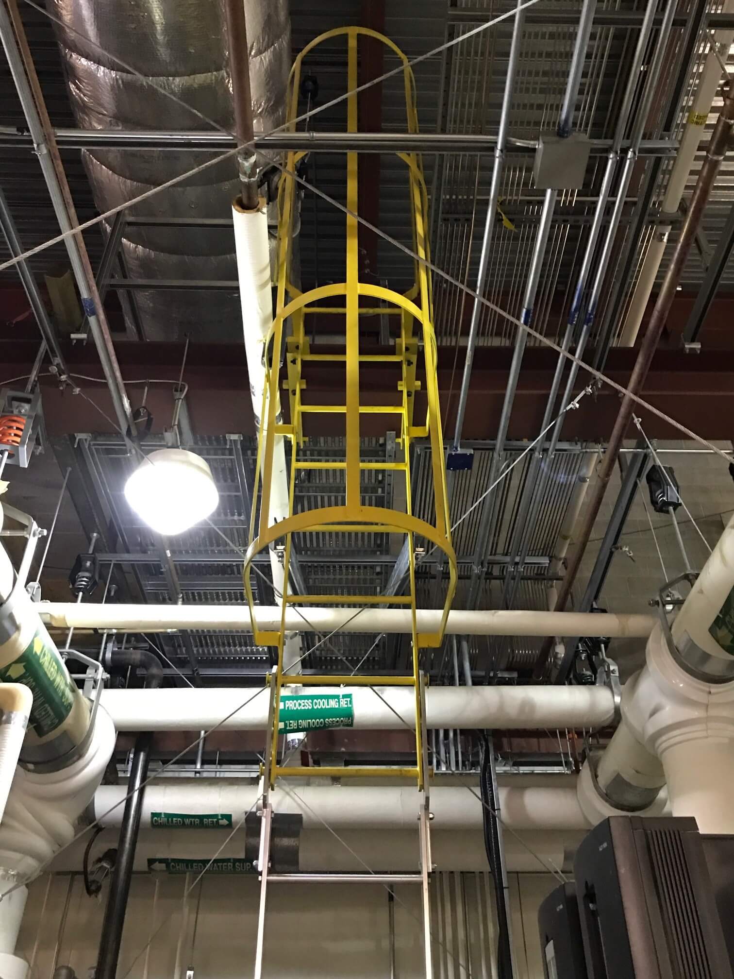 Fall Protection Safety Access Ladder